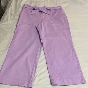 Loft Utility straight pants in twill